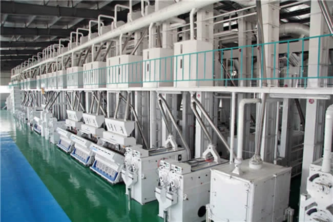 250 tpd modern rice milling plant